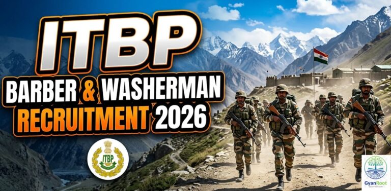 ITBP Barber & Washerman 2026